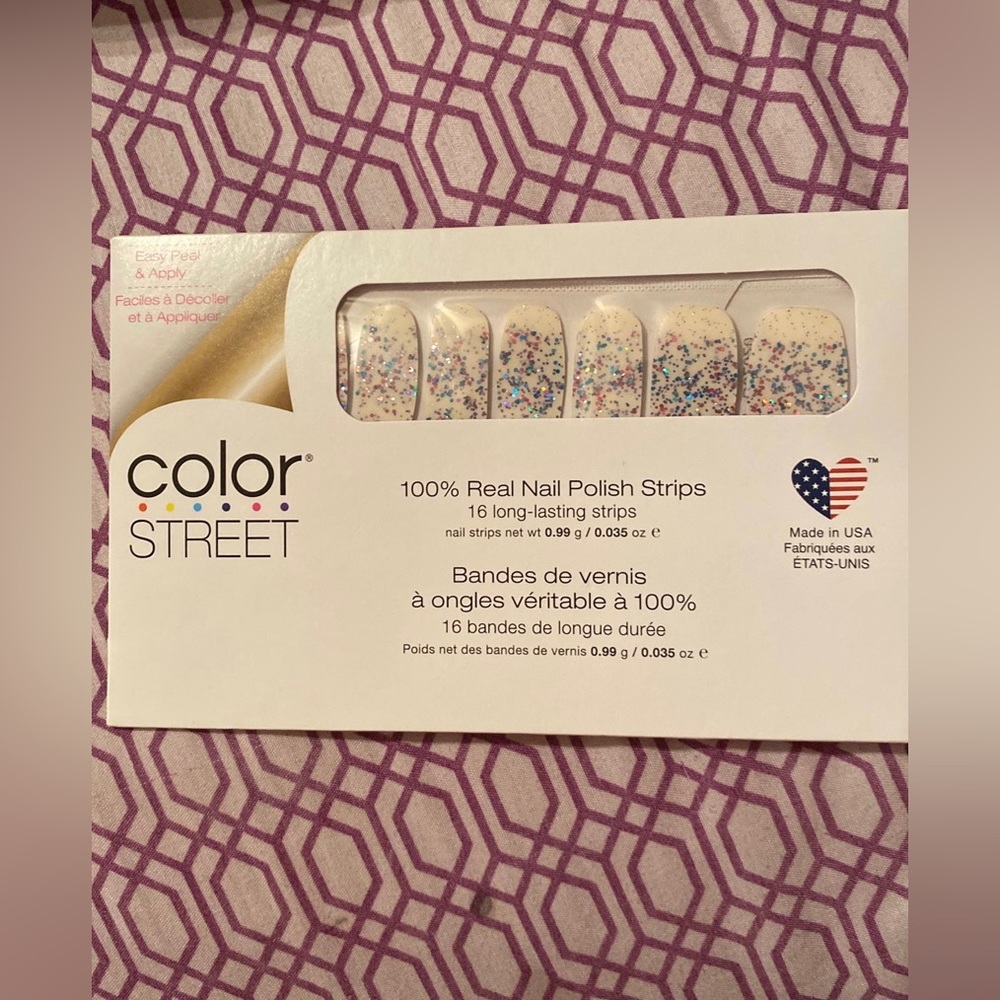 ColorStreet NailPolish Strips “Less Bitter More Glitter”